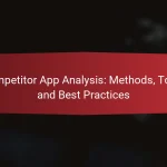Competitor App Analysis: Methods, Tools and Best Practices