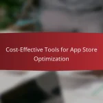 Cost-Effective Tools for App Store Optimization