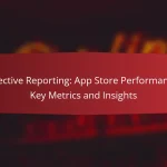 Effective Reporting: App Store Performance, Key Metrics and Insights