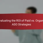 Evaluating the ROI of Paid vs. Organic ASO Strategies