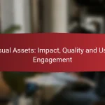 Visual Assets: Impact, Quality and User Engagement